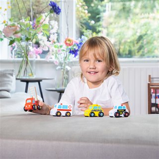 Vehicles set - 4 pieces